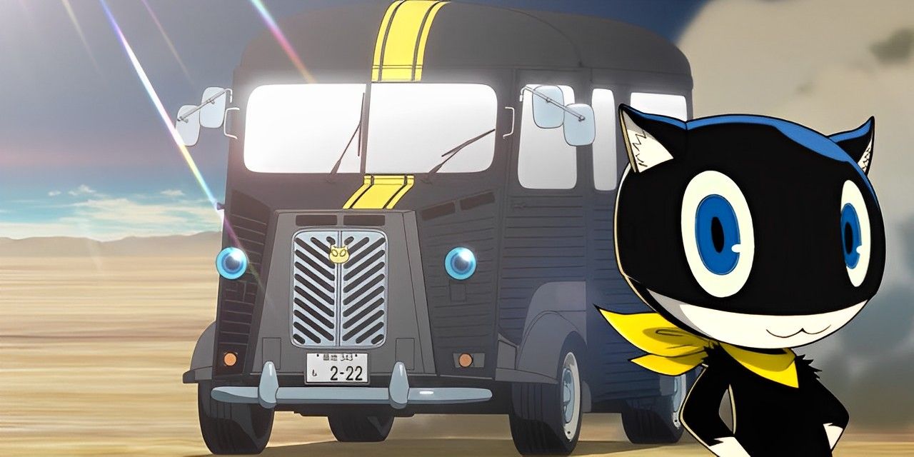 Morgana as a bus and as a cat