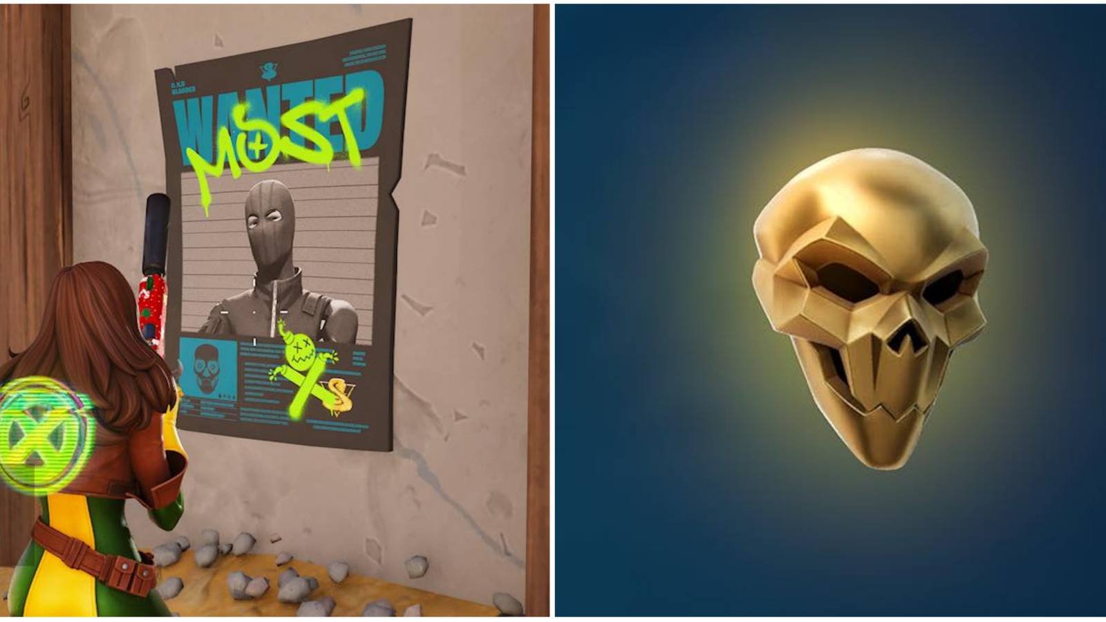 most wanted poster and reward event