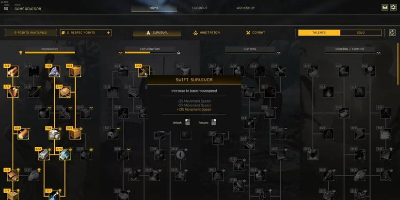 Icarus Movement Talent