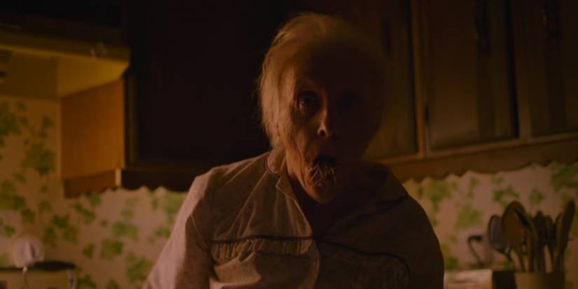 Nana is infected in The Last of Us.