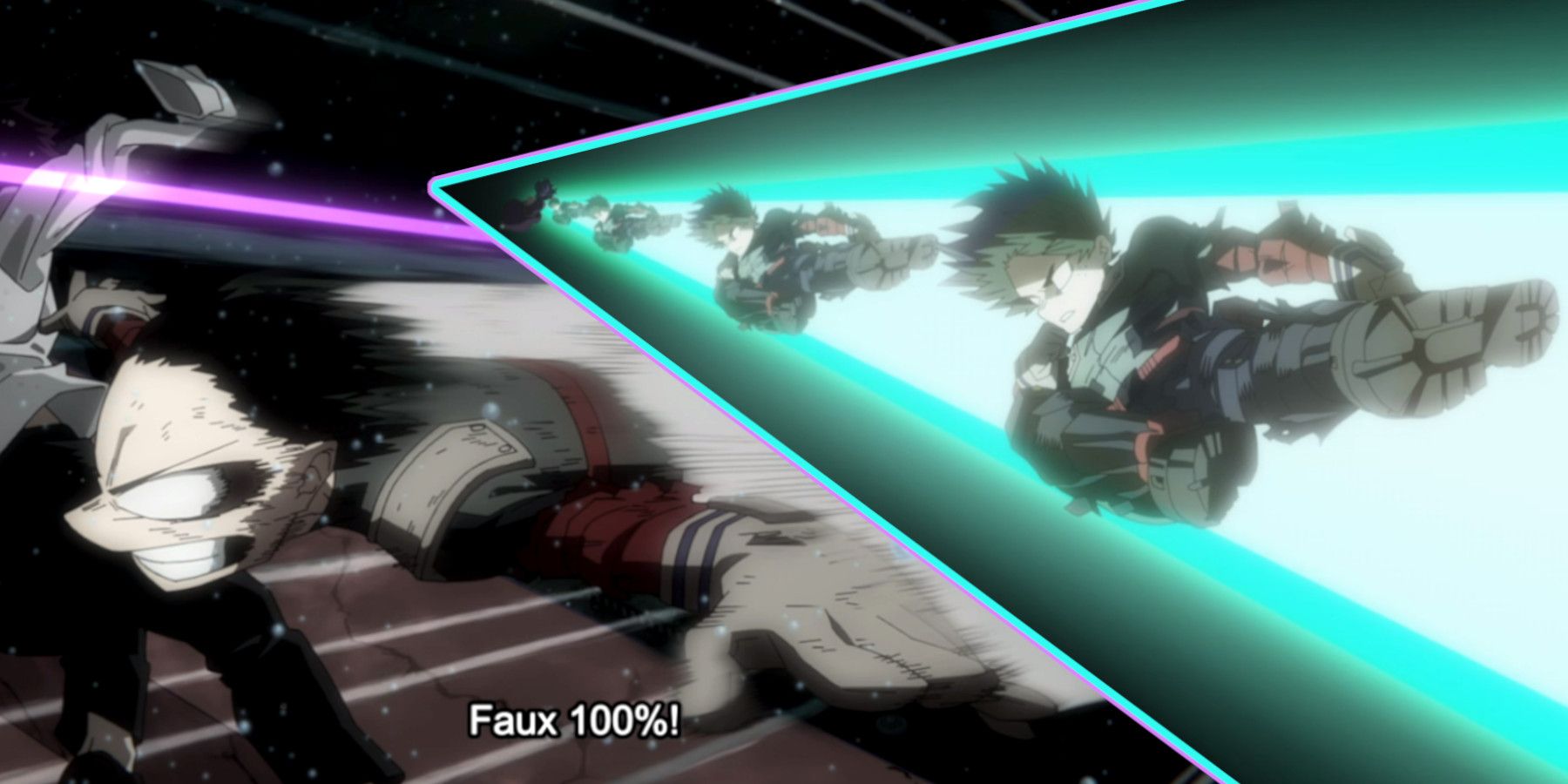 My Hero Academia Fa Jin Explained Deku uses Faux 100 Percent and Manchester Smash combo Season 6 Episode 21 Deku and One For All