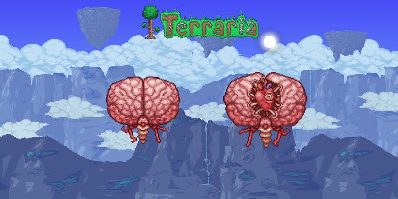 Terraria, Brain of Cthululu fight