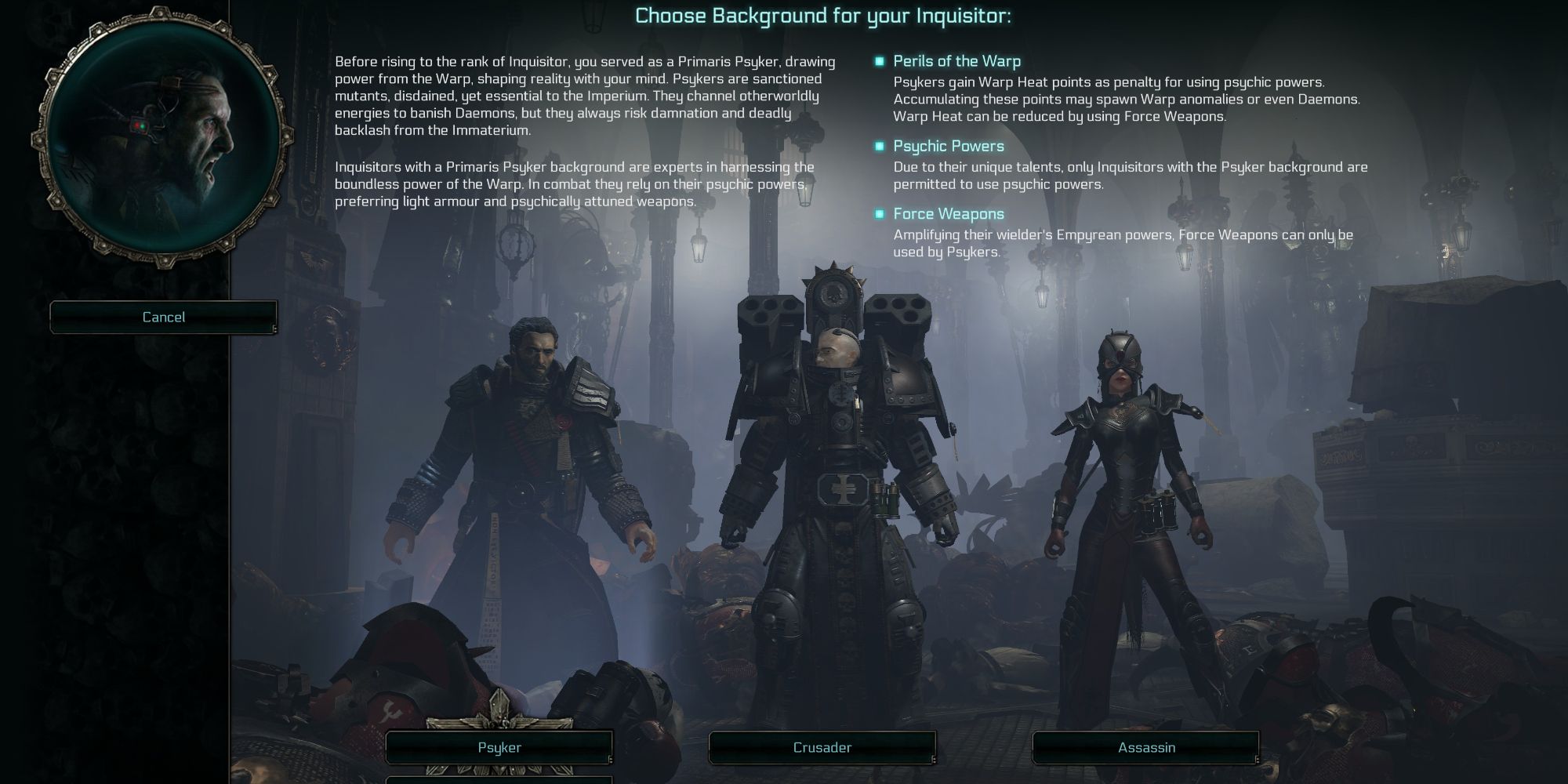 Terminology Warhammer 40,000: Inquisitor - Martyr