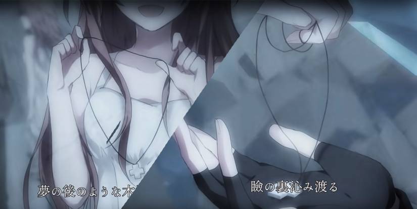 Naoko Giving The Necklace