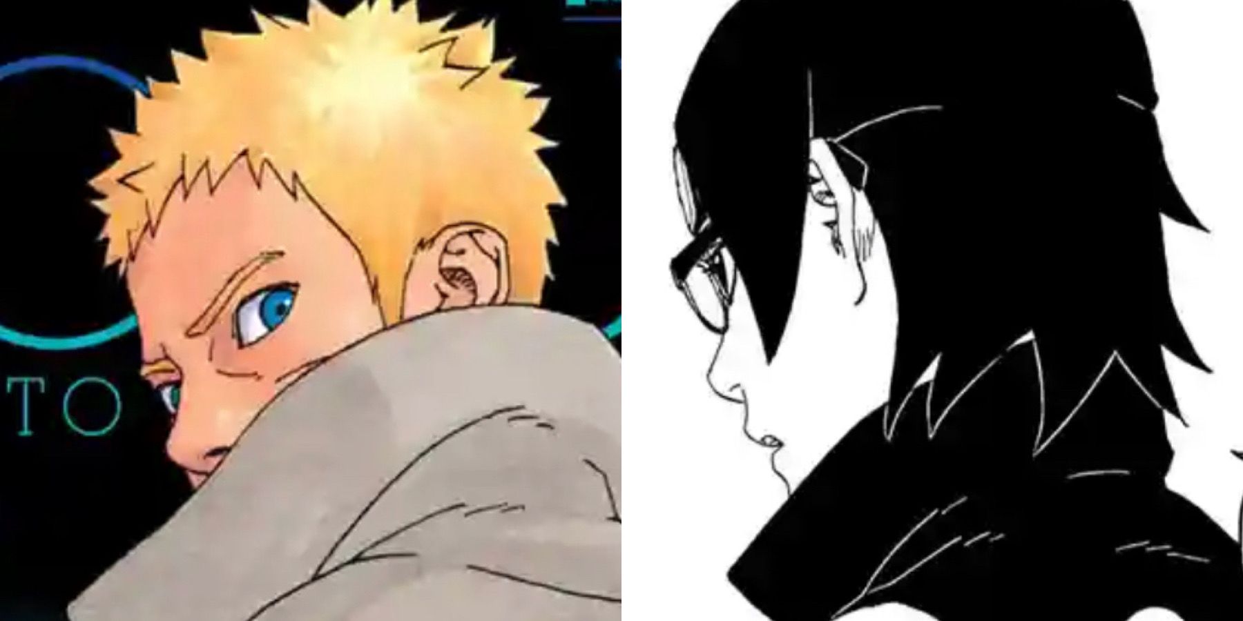 Naruto and sarada