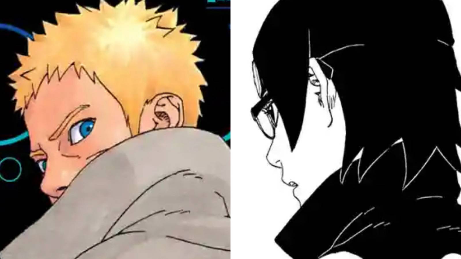 Naruto and sarada