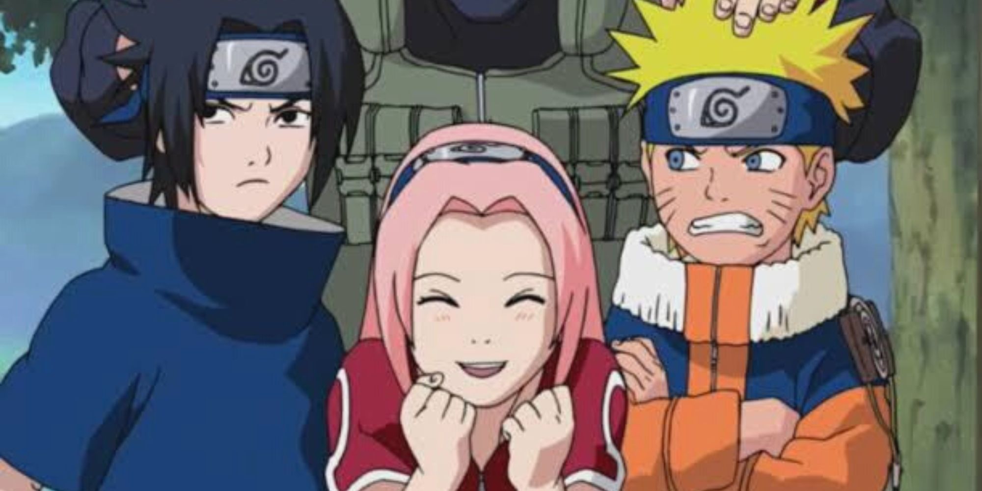 Sasuke, Sakura, and Naruto in Naruto