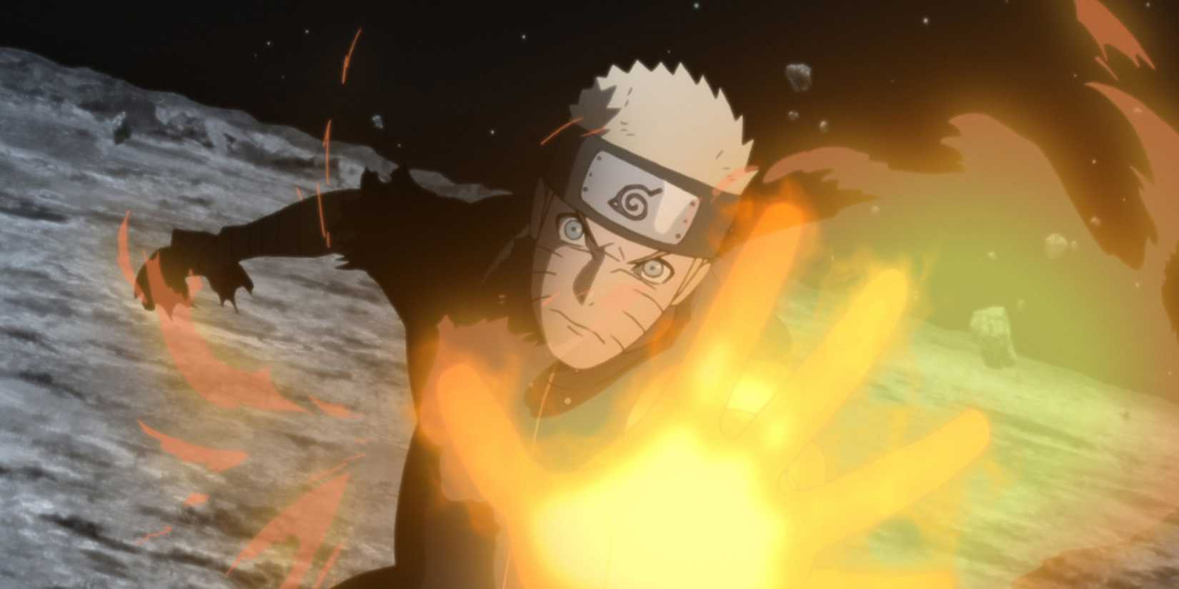 Naruto The Last - Naruto fighting on the moon