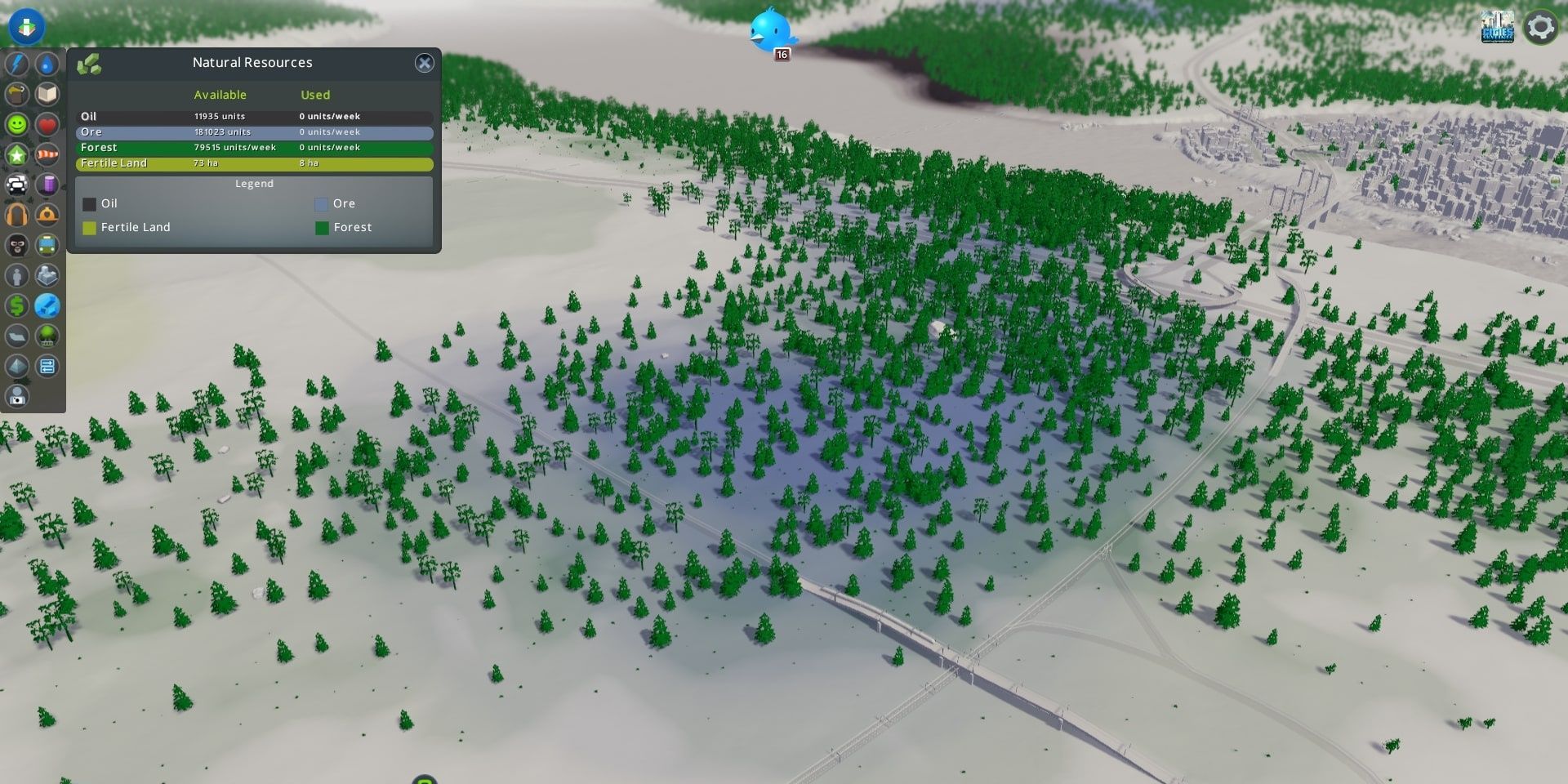 Cities: Skylines Natural Resources