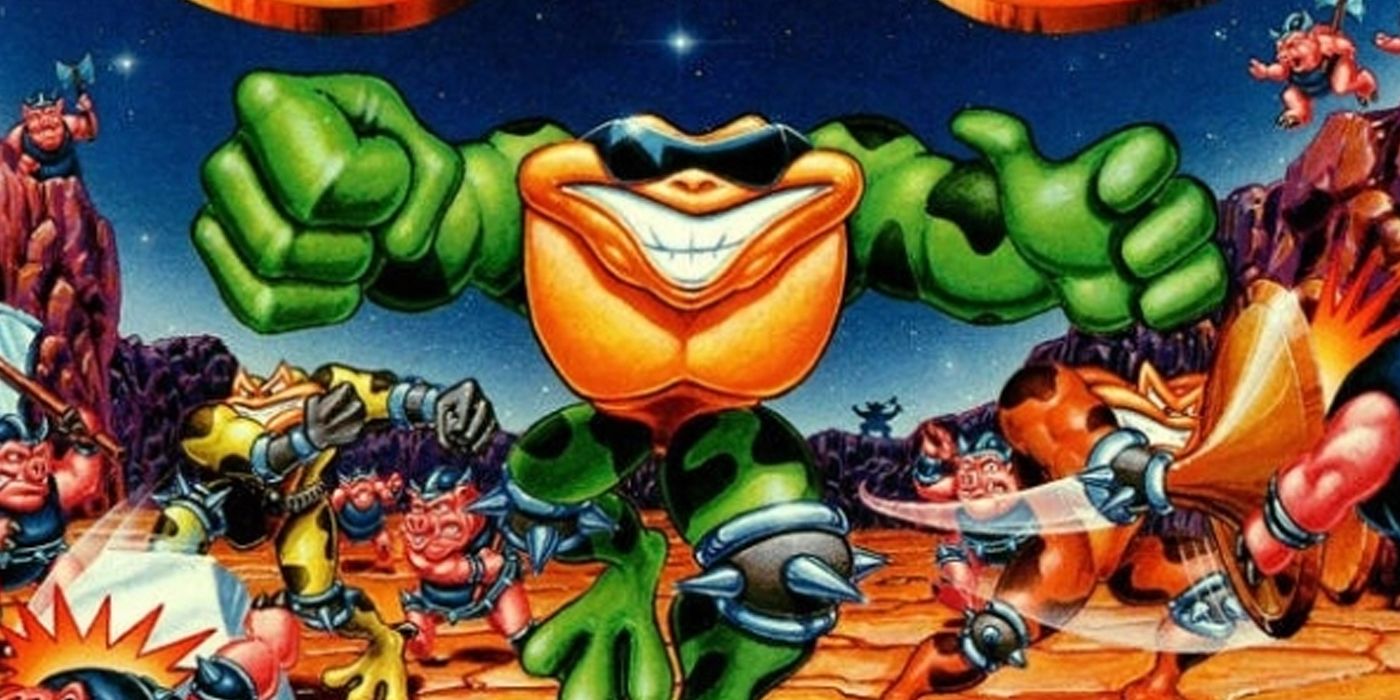 Artistic image of Battletoads from 1991
