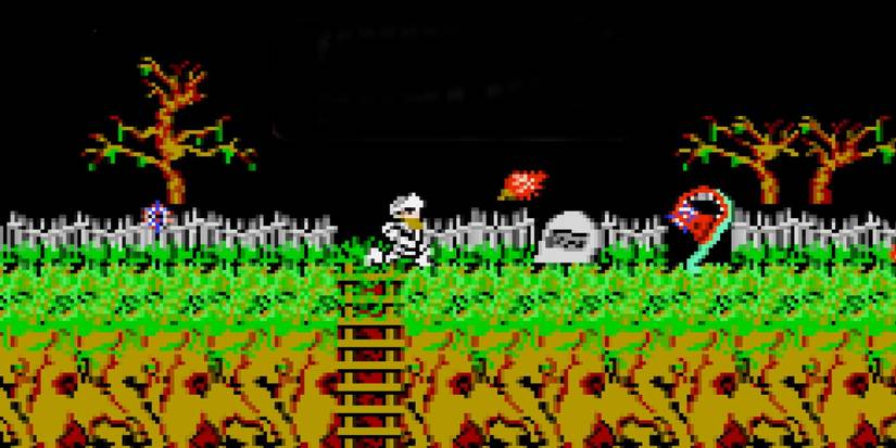 NES Nintendo games Ghosts n Goblins