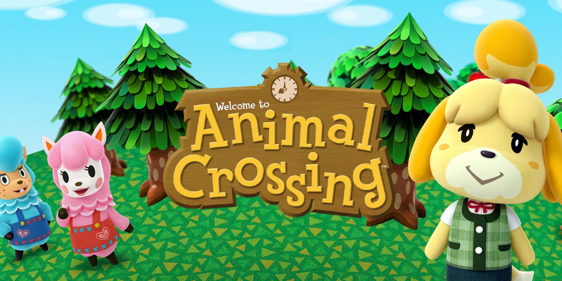 isabelle cyrus reese animal crossing banner