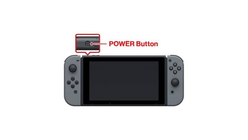 Nes Power Button Color How to Restart Nintendo Switch