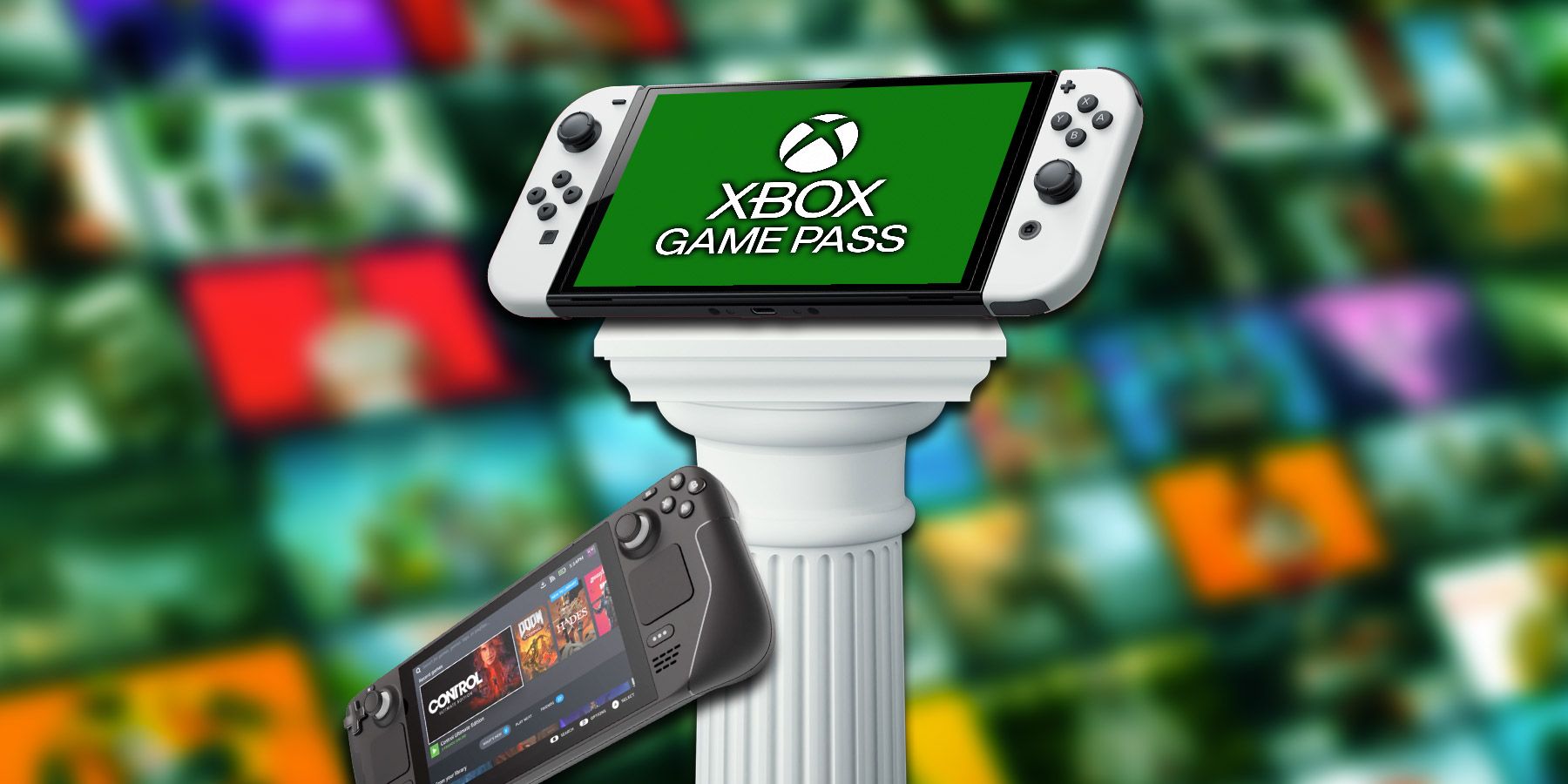 visitante Adversario Adición Nintendo Switch with Xbox Game Pass Could Give Steam Deck a Run for its  Money