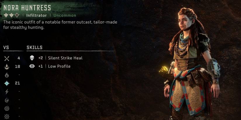 The Nora Huntress Armor in Horizon: Forbidden West