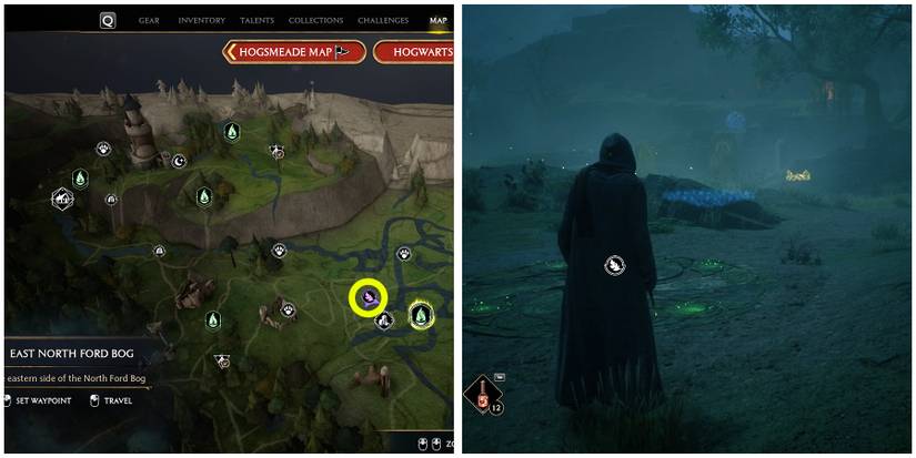 north ford bog merlin trial 3 location in hogwarts legacy