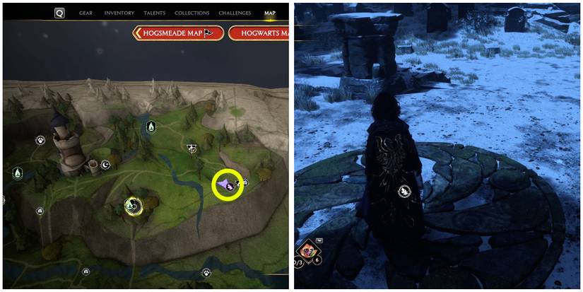 north ford bog merlin trial 4 location in hogwarts legacy