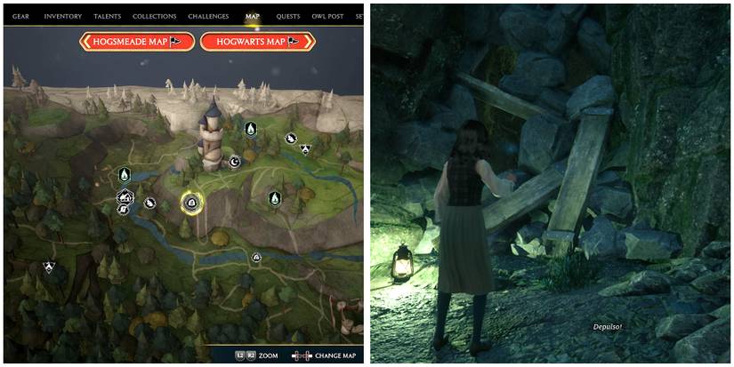 north ford bog treasure vault 2 location in hogwarts legacy