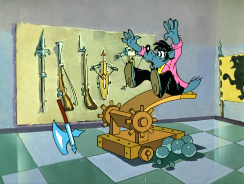 Nu Pogodi Russian cartoon Atomic Heart save room