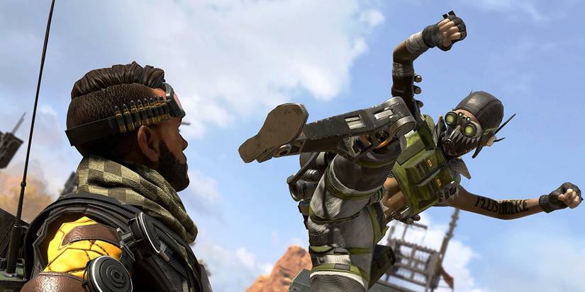 Octane attacking an enemy