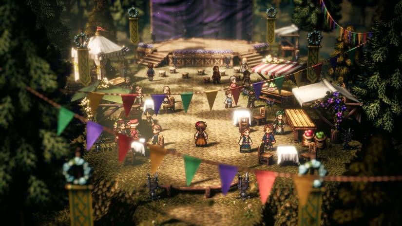 Octopath Traveler 2 Agnea Festival