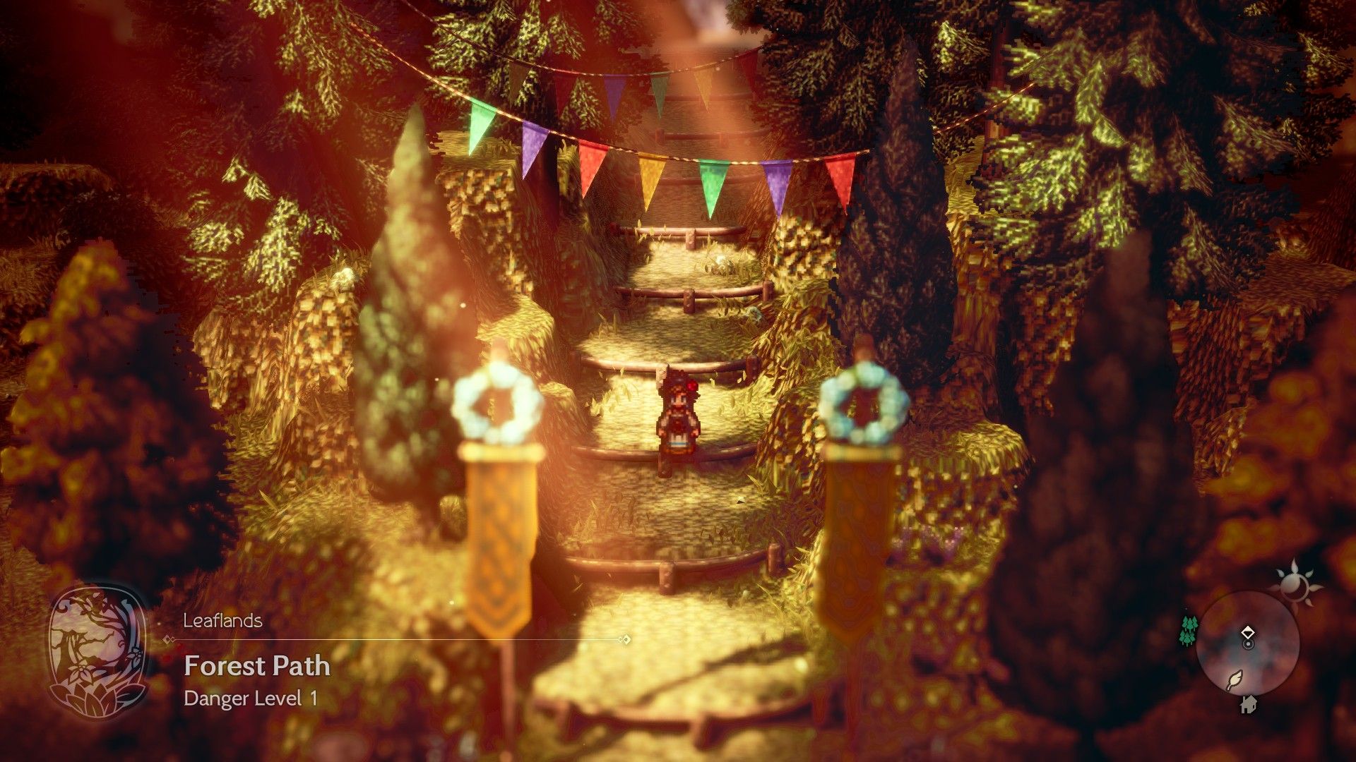 Octopath Traveler 2 Agnea Forest Path