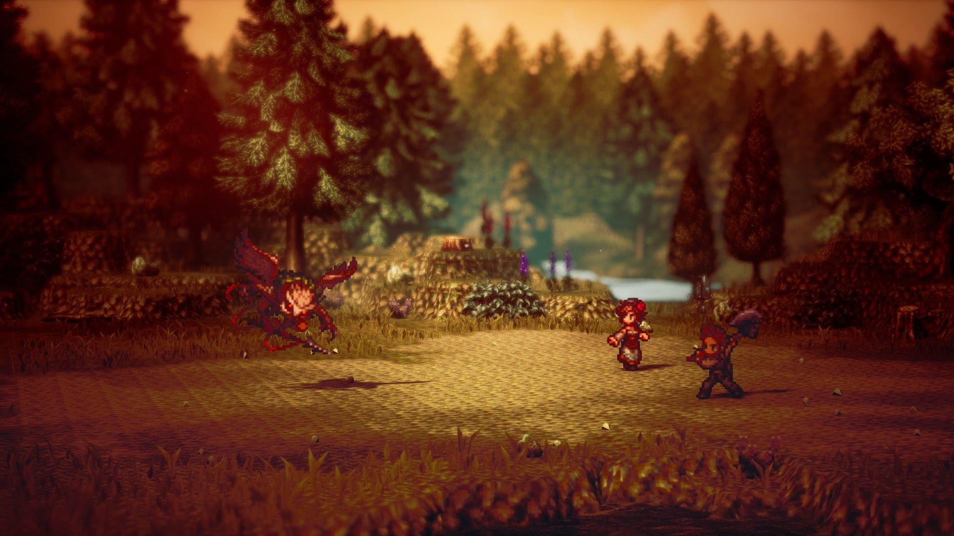 Octopath Traveler 2 Agnea Combat