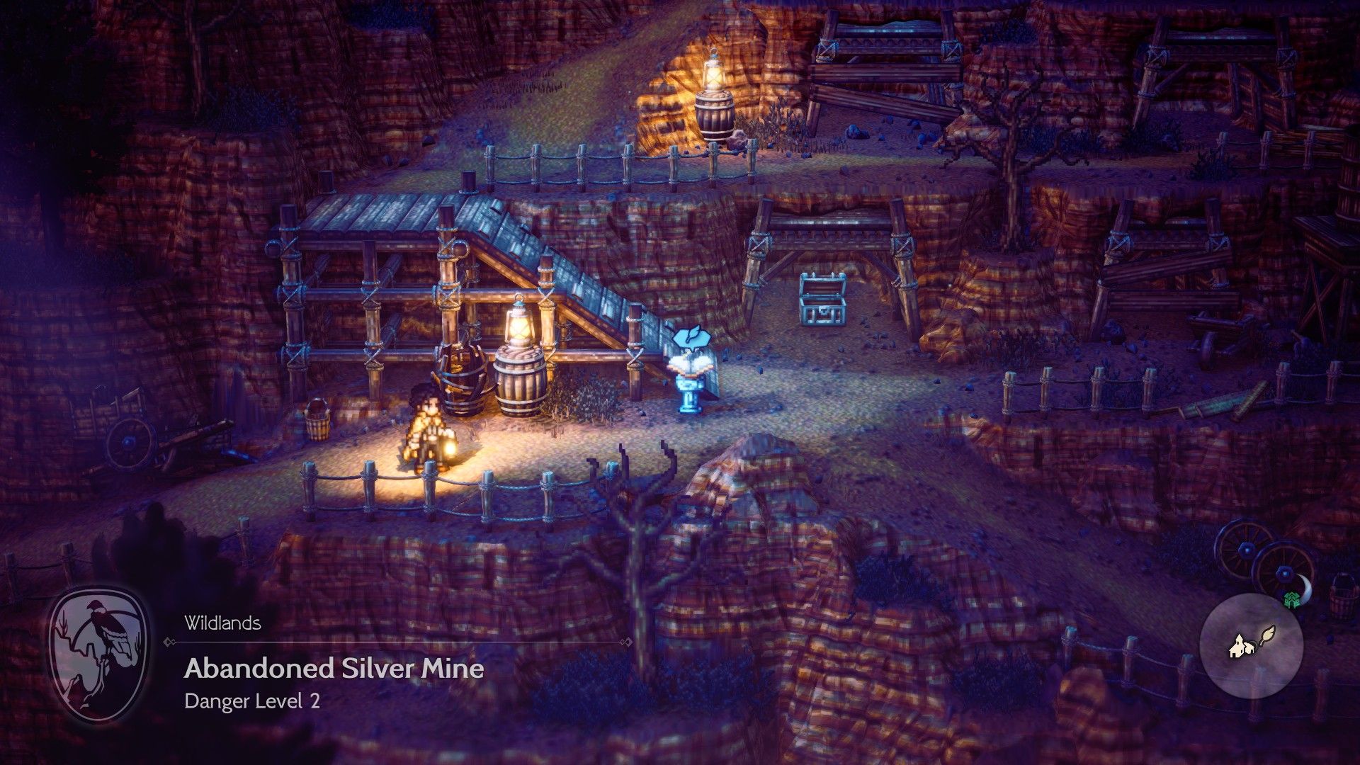 Octopath Traveler 2 Partitio Abandoned Silver Mine