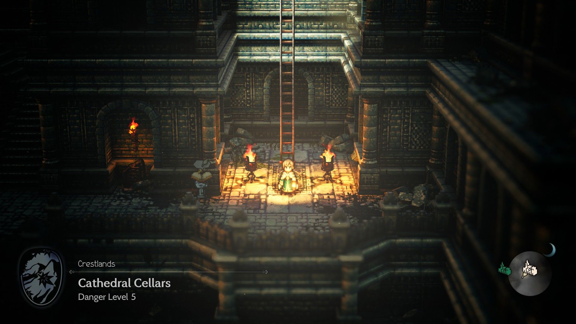 Octopath Traveler 2 Temenos Cathedral Cellars