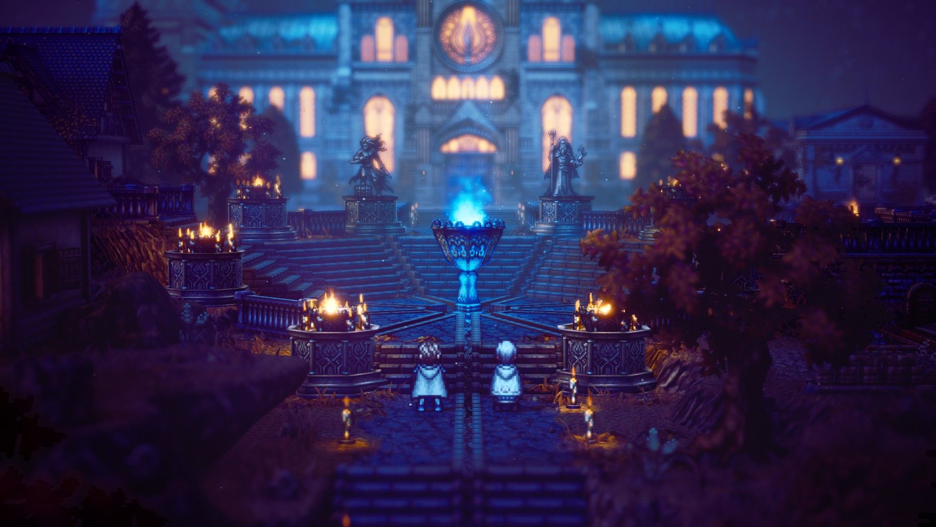 Octopath Traveler 2 Temenos Cathedral