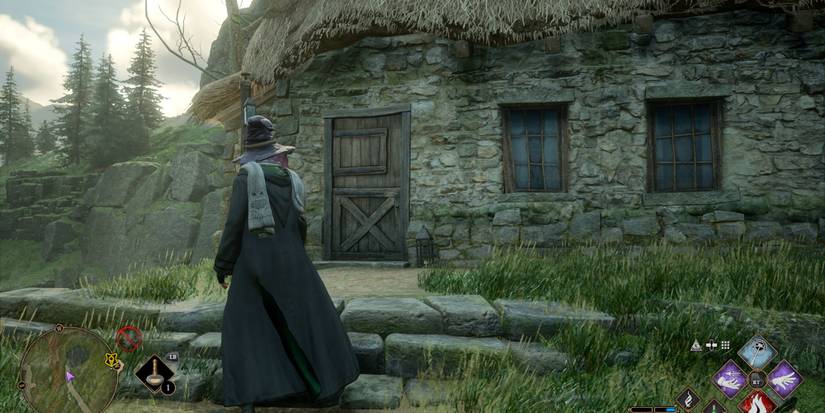 Old Fool abandoned shop Hogsmeade Hogwarts Legacy