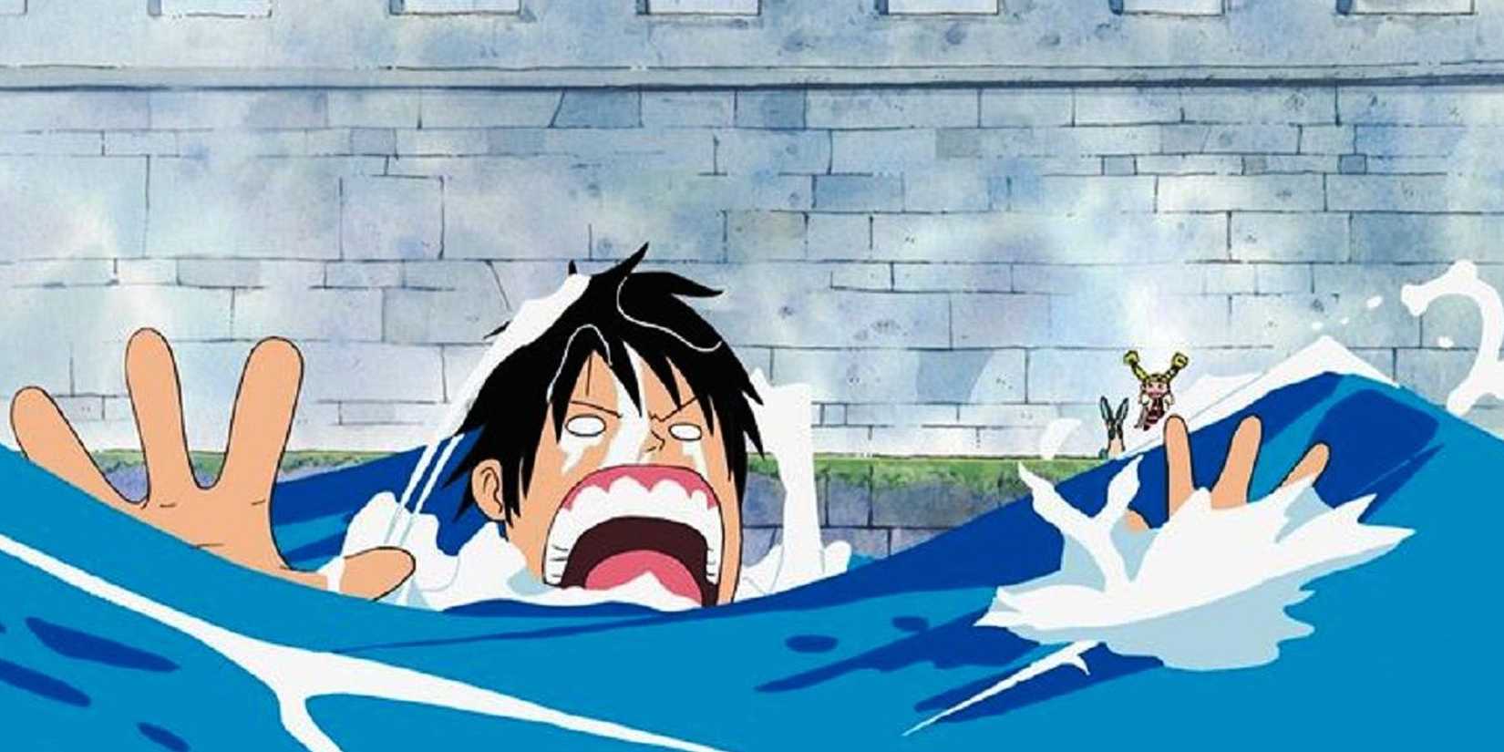 One Piece Luffy Drowned
