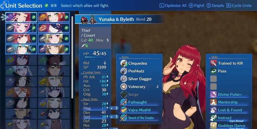 A player that has selected only women in Fire Emblem Engage