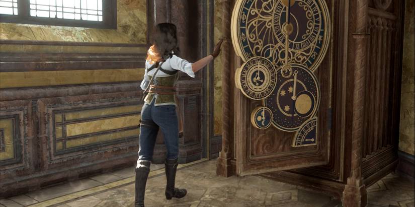 opening the undercroft in hogwarts legacy