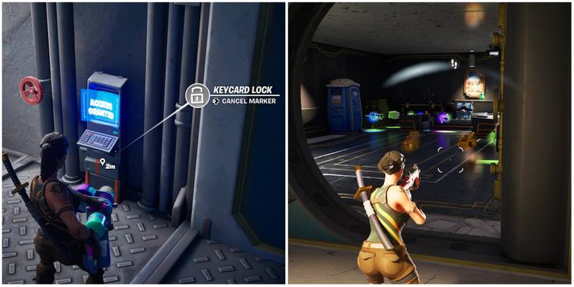 keycard access granted fortnite