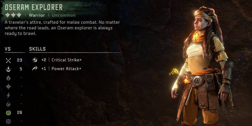 The Oseram Explorer armor in Horizon: Forbidden West