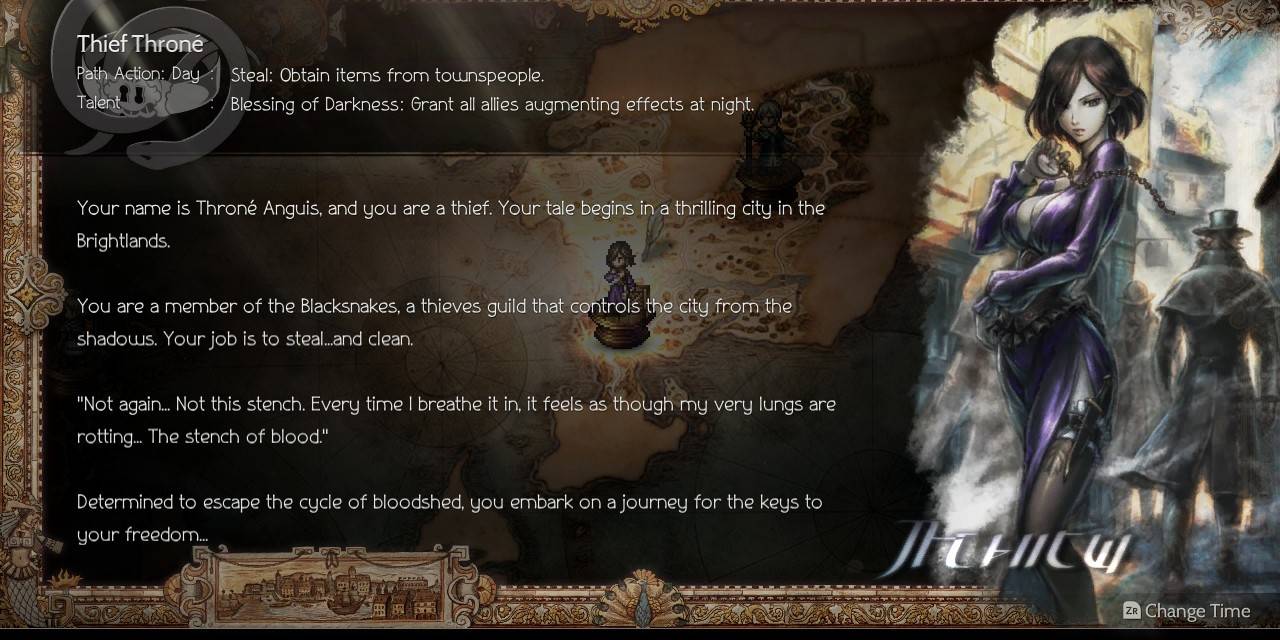 OT2 Thief Throne info card