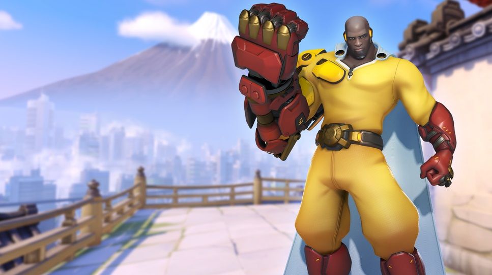 overwatch 2 doomfist saitama skin