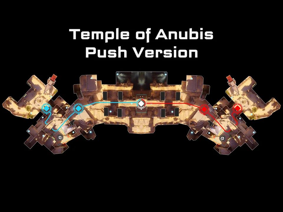 temple of anubis push mode