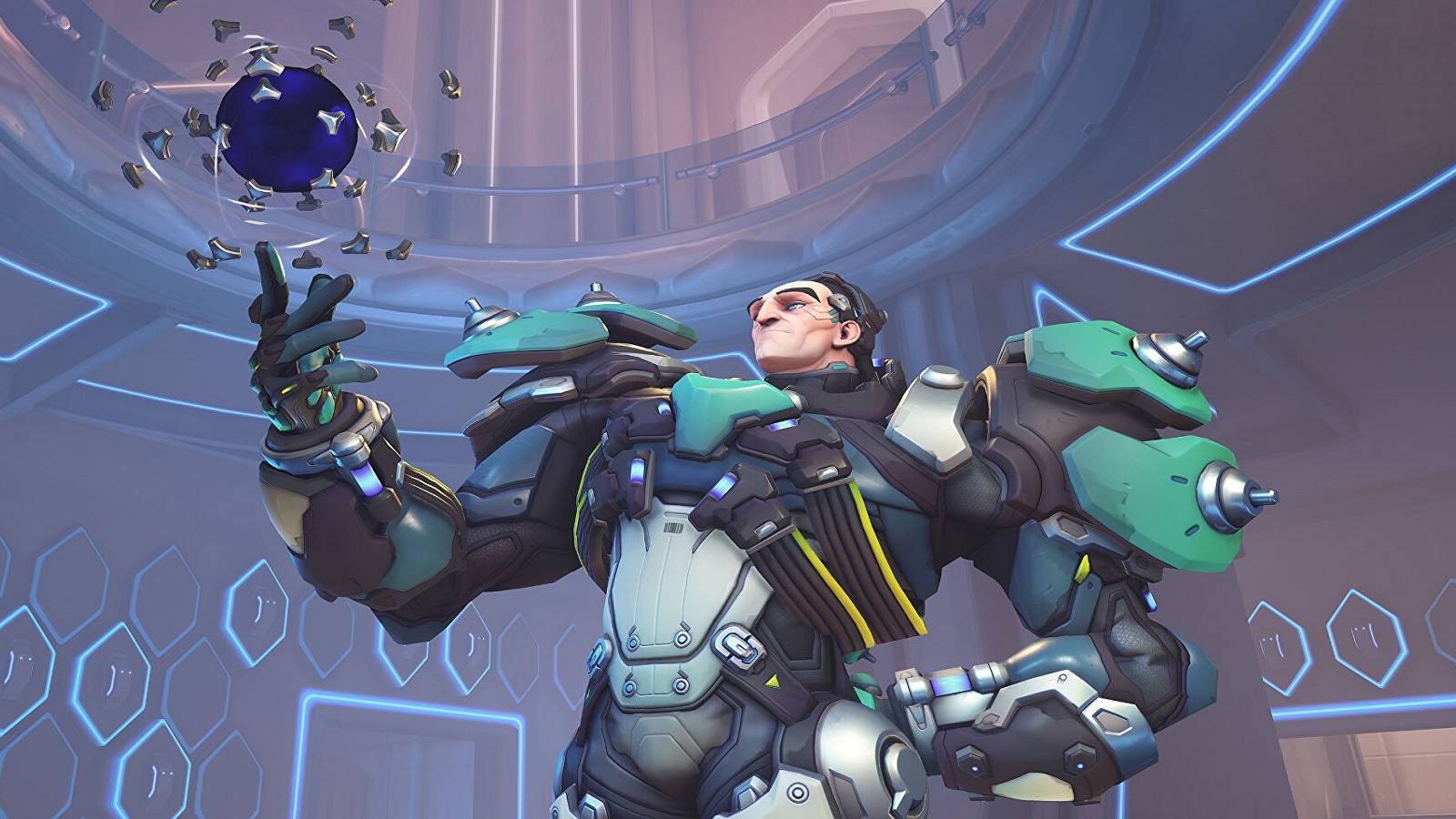 A Sigma player's ultimate attempt backfires thanks to an opposing Soldier 76 player during an Overwatch 2 match.
