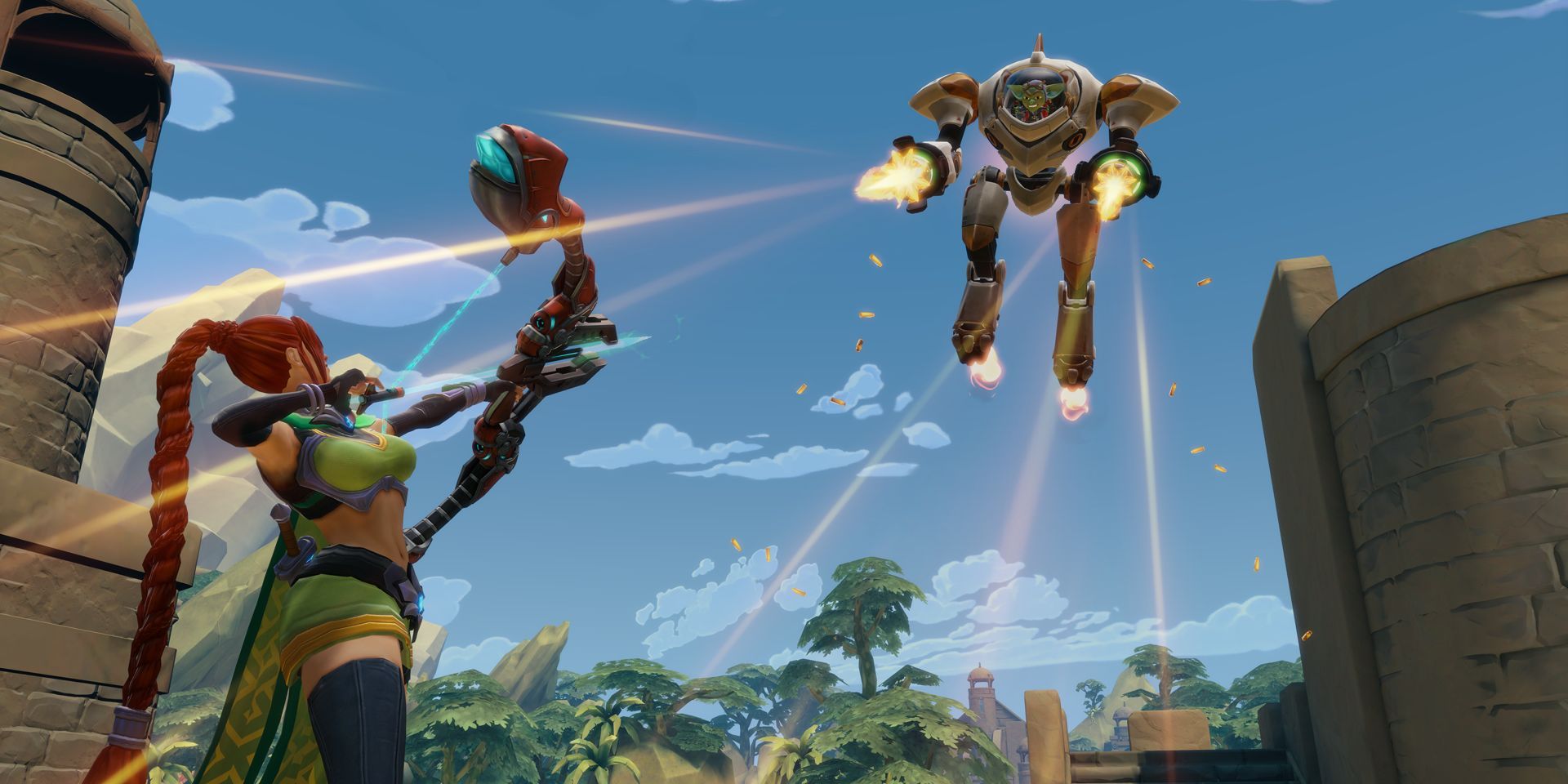A screenshot from Paladins Champions Of The Realm