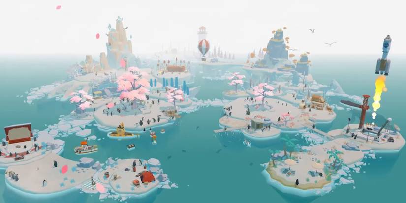 Screenshot of penguin isle 