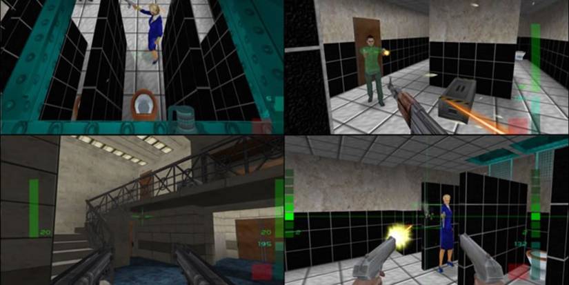 perfect dark multiplayer in felicity 4 player split screen