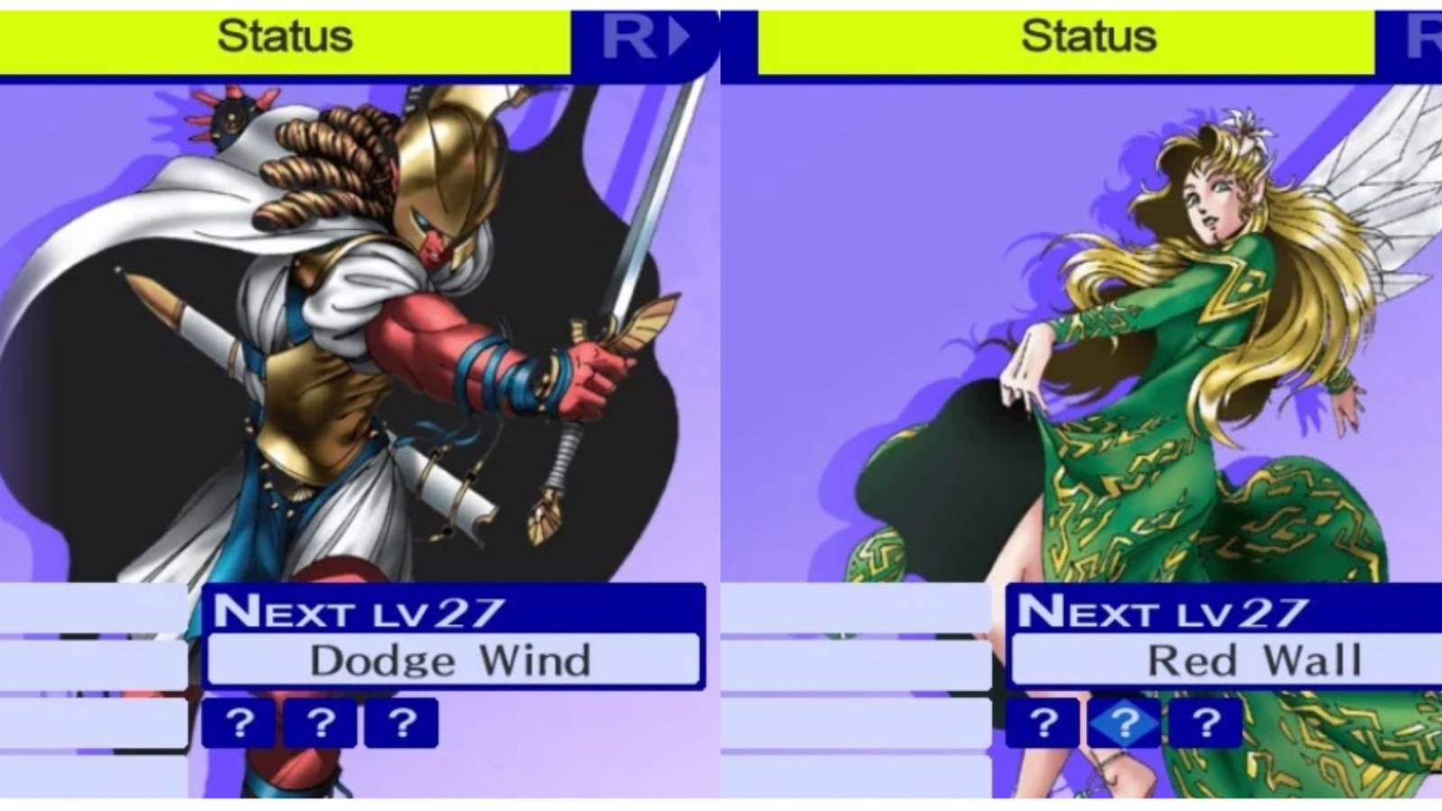 split image of Ares and Titania from Persona 4 Golden