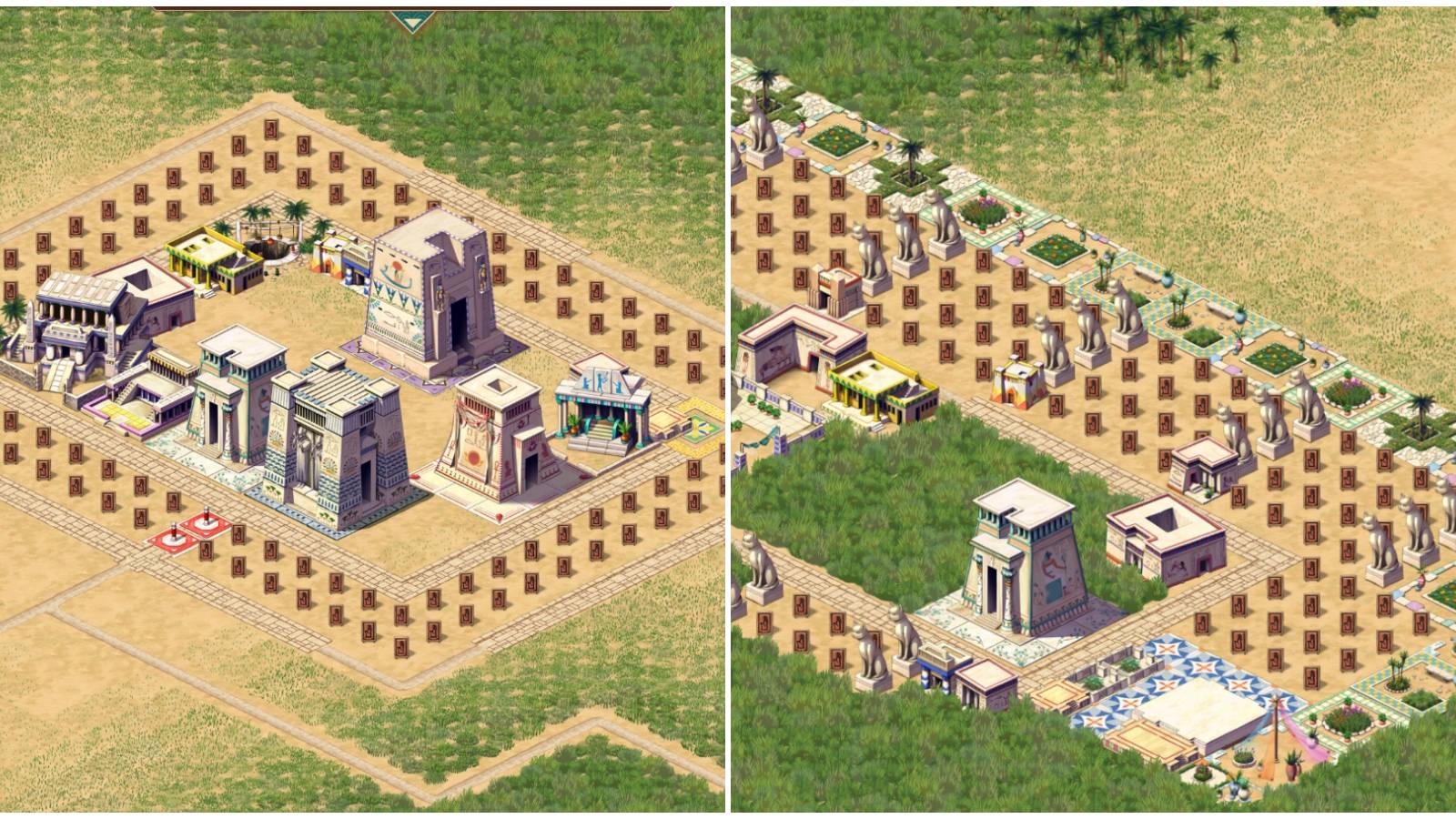 pharaoh best housing layouts