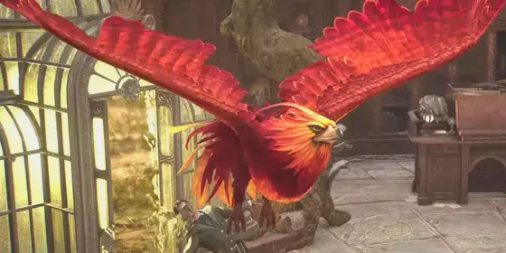 Phoenix in Hogwarts Legacy