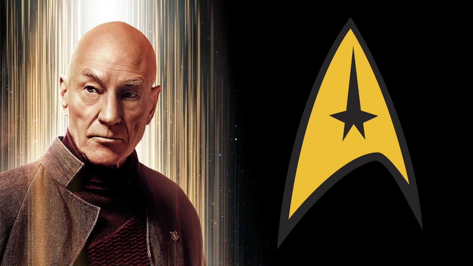Star Trek Picard Sir Patrick Stewart Jean-Luc logo