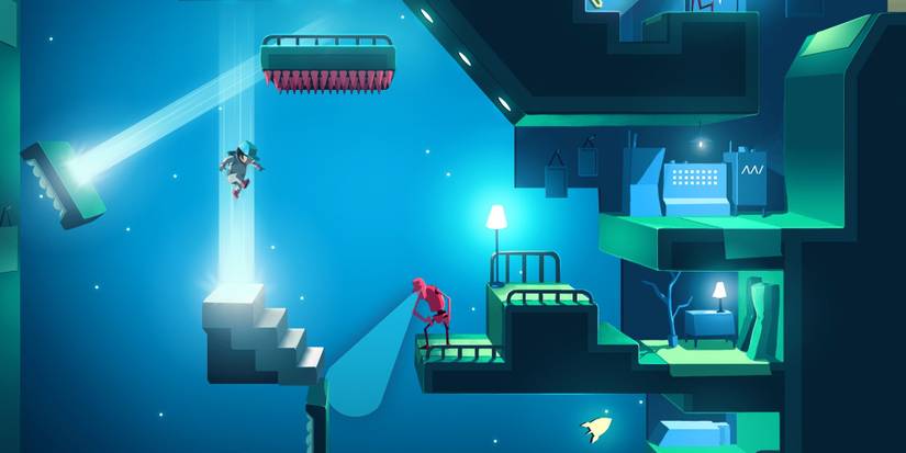 Kurt using his gravity powers to avoid enemies