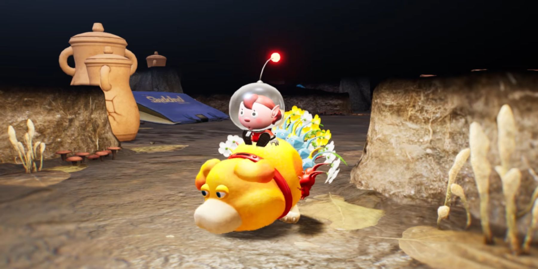 Pikmin 4 survey teases intense night-time missions