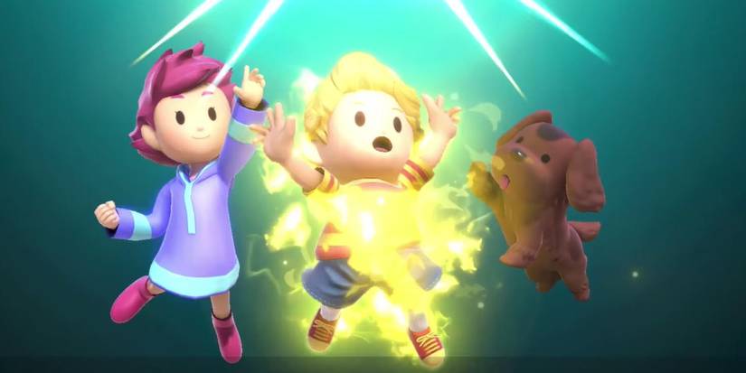 Kumatora, Lucas, and Boney during PK Starstorm